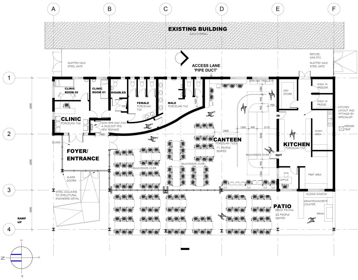 CANTEEN PLAN - Roger Davies Architects